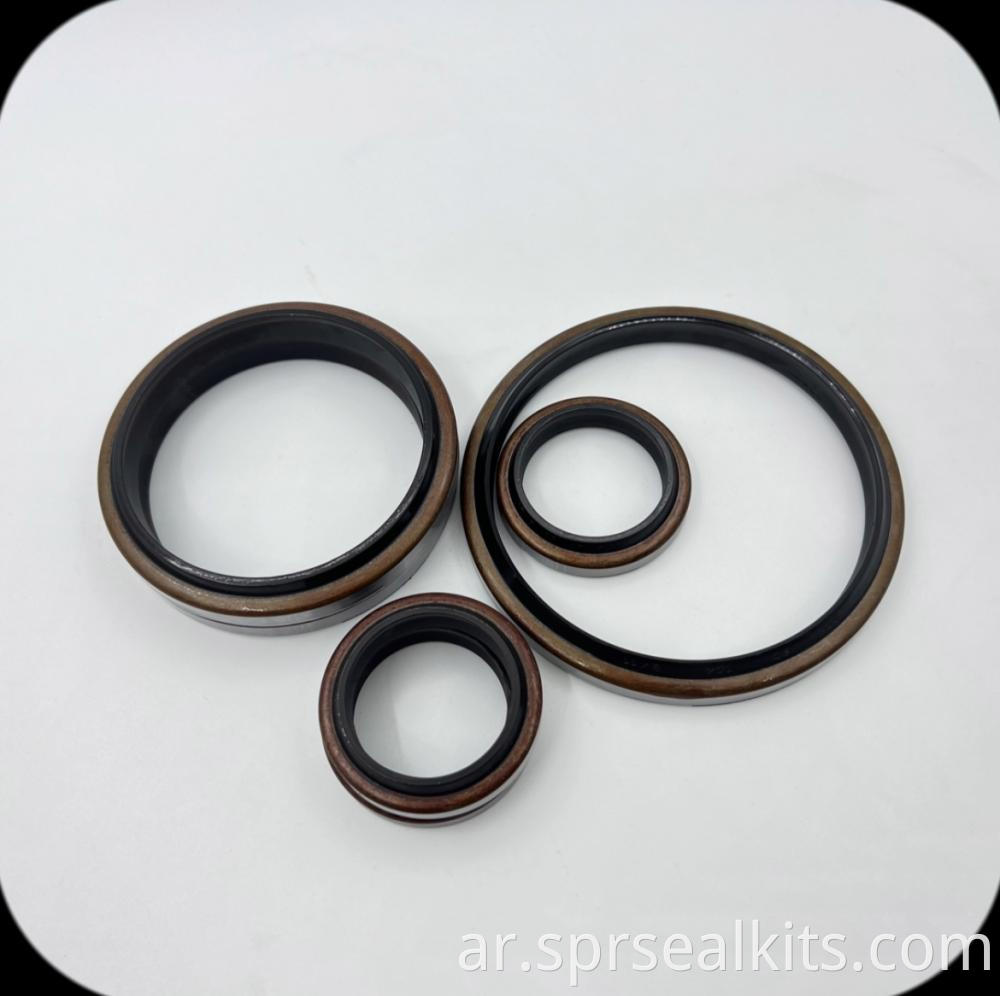 3 Excavator Cylinder Dust Seal Dkb Black